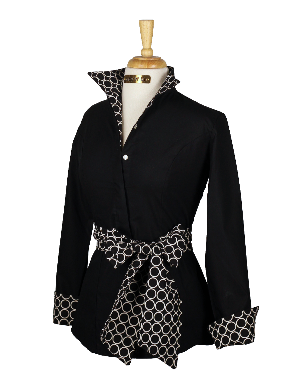 LAUREN SHIRT IN ONYX