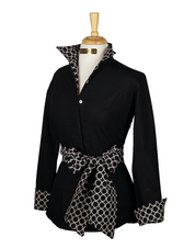 LAUREN SHIRT IN ONYX