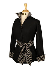 LAUREN SHIRT IN ONYX
