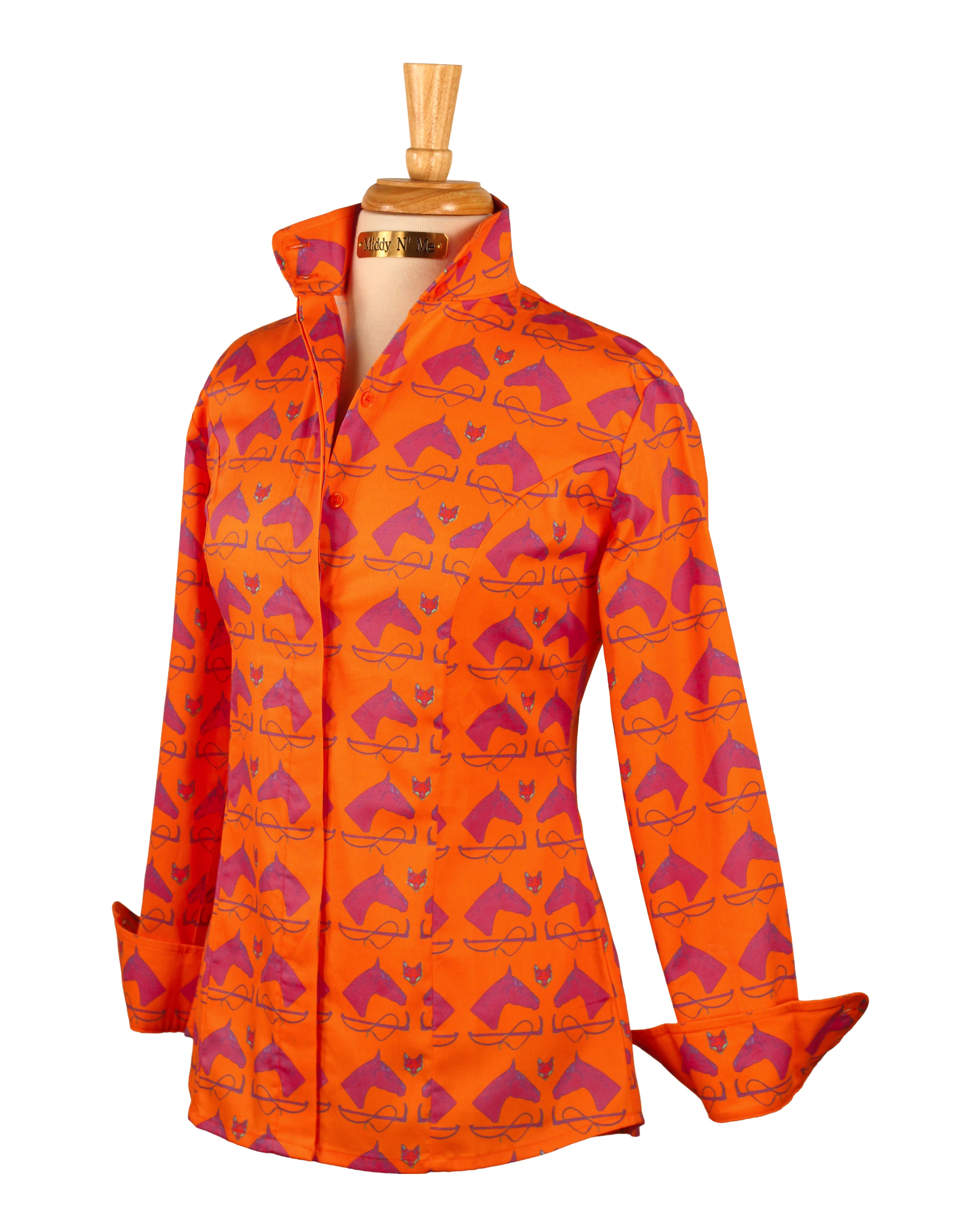MILLBROOK SHIRT IN TANGERINE