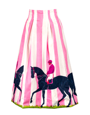 PADDOCK PARADE SKIRT IN PERFECT PINK