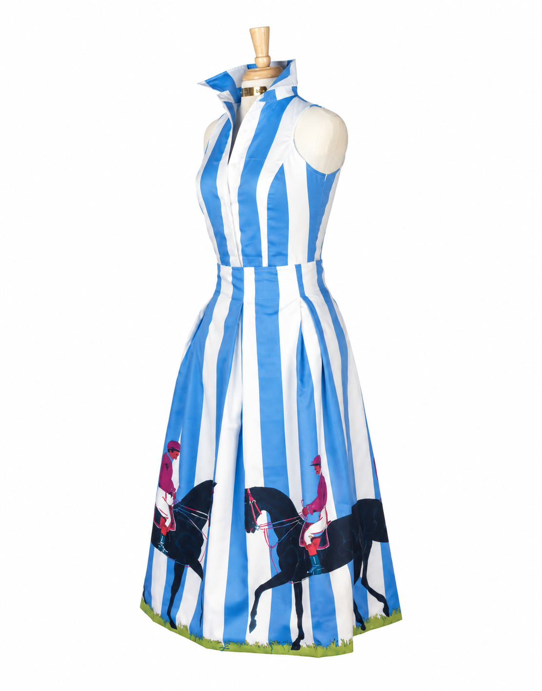 PADDOCK PARADE SKIRT IN CORNFLOWER