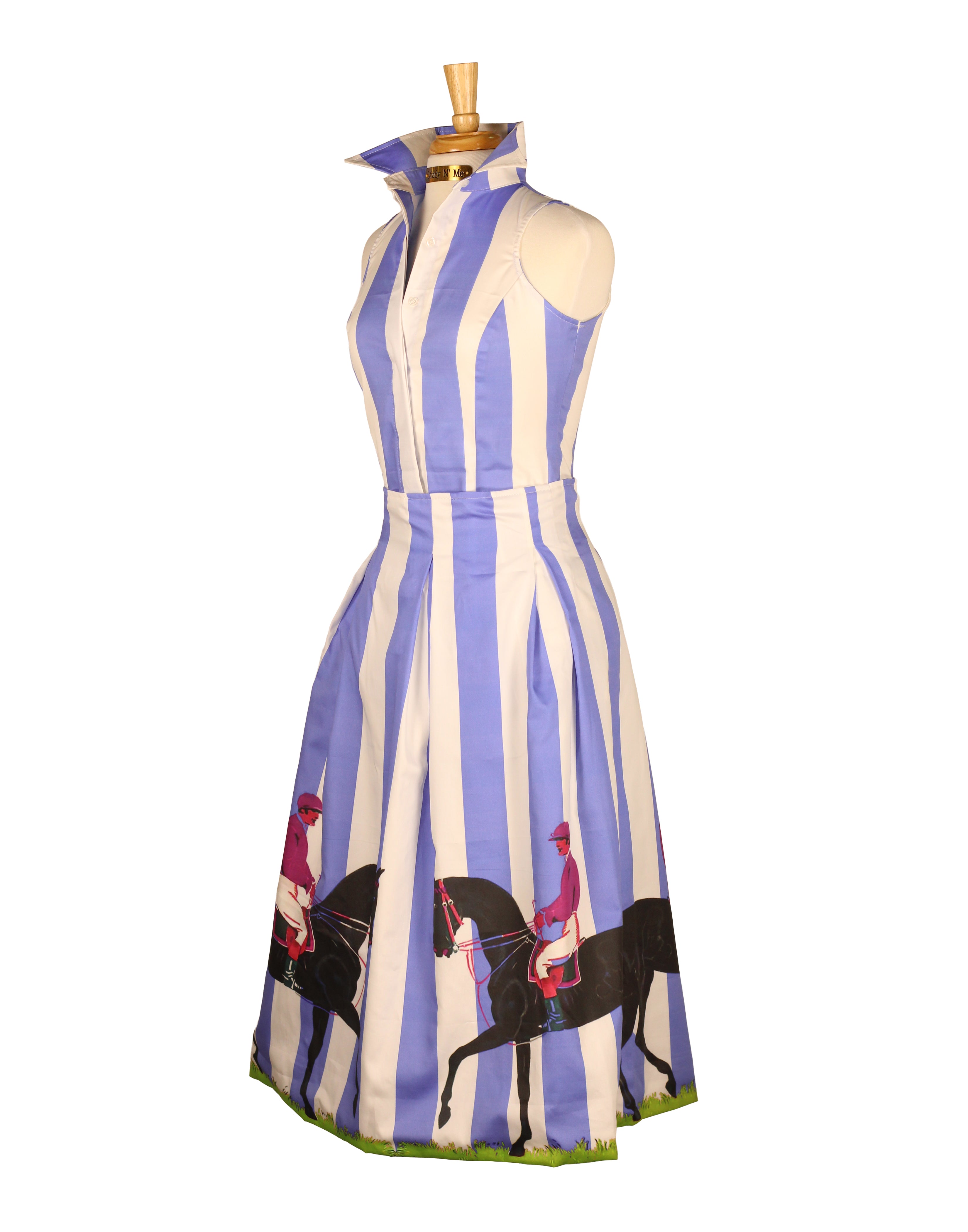 PADDOCK PARADE SKIRT IN CORNFLOWER