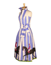 PADDOCK PARADE SKIRT IN CORNFLOWER