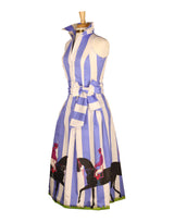 PADDOCK PARADE SKIRT IN CORNFLOWER