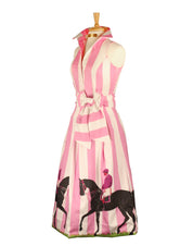 PADDOCK PARADE SKIRT IN PERFECT PINK (PAIRED PERFECTLY WITH THE PADDOCK STRIPE SHIRT IN PERFECT PINK WITH SASH, SOLD SEPARATELY)