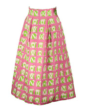 PREPPY SILKS SKIRT
