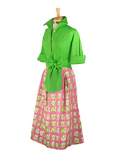 PREPPY SILKS SKIRT
