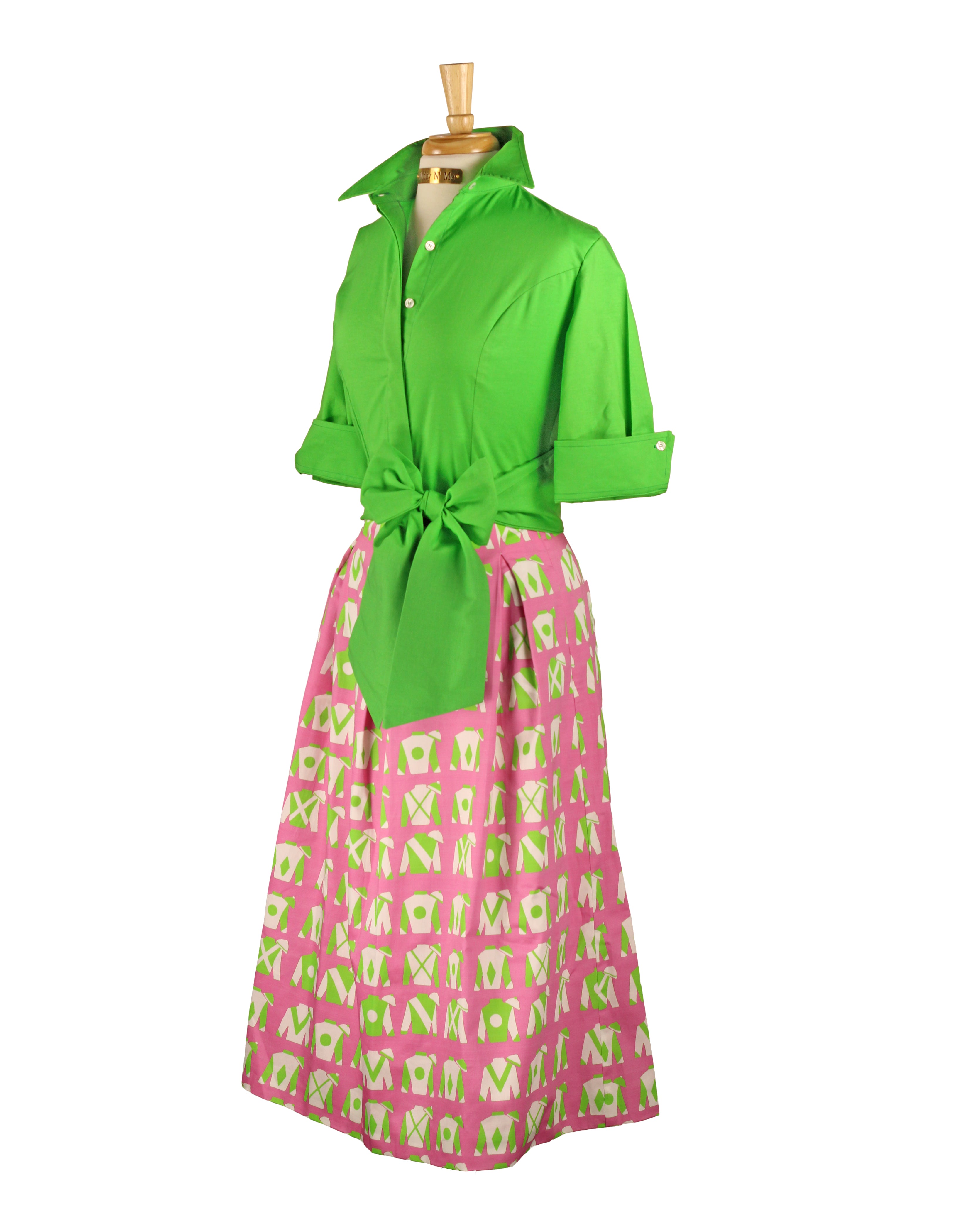 PREPPY SILKS SKIRT