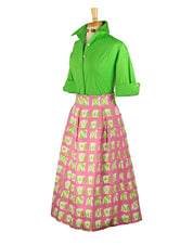 PREPPY SILKS SKIRT