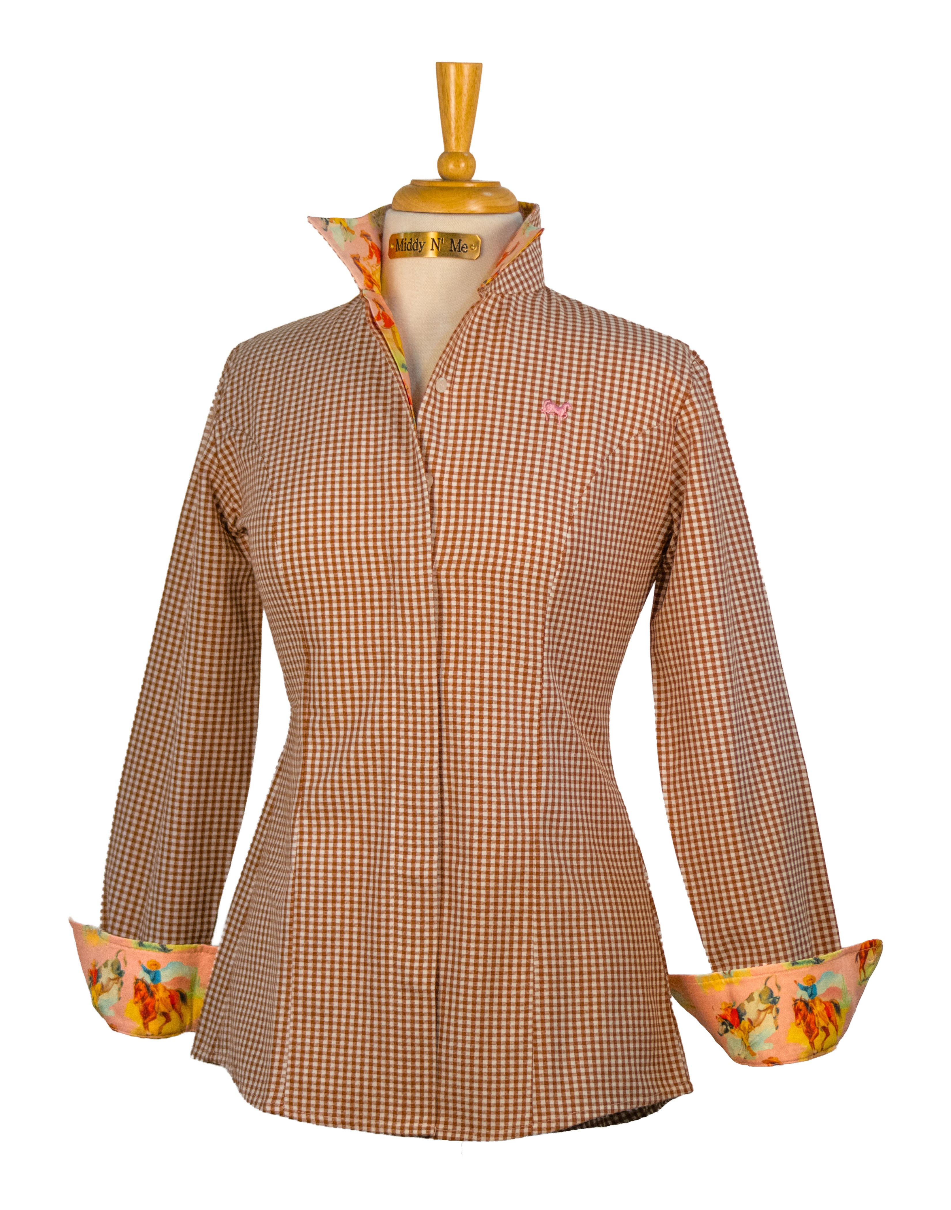 RideEmCowgirlinChocolateGingham.jpg
