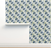 BLUEBERRIES & CREAM WALLPAPER - Middy N' Me