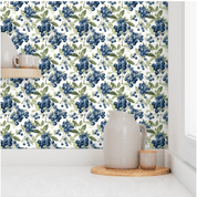 BLUEBERRIES & CREAM WALLPAPER - Middy N' Me