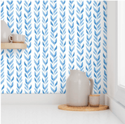 BY THE SEA WALLPAPER IN FRESHEST BLUE - Middy N' Me