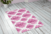 SEA BLOOMS RUG IN PINK - Middy N' Me