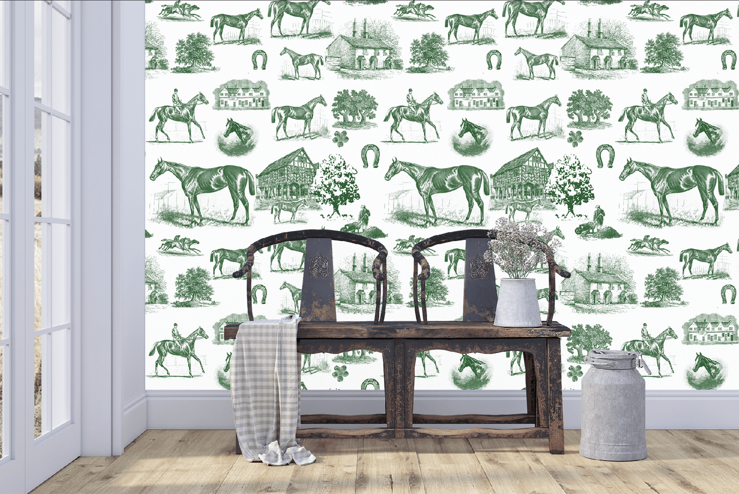 COUNTRY LIVING WALLPAPER IN PINE - Middy N' Me