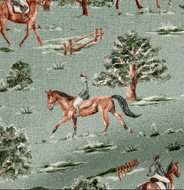 RIVER ROAD FABRIC IN SAGE - Middy N' Me