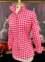 SWEET MELISSA IN FUCHSIA GINGHAM - Middy N' Me