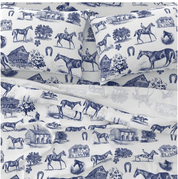 COUNTRY LIVING DUVET IN NAVY