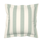 CABANA STRIPE DUVET IN SAGE