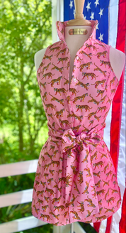 TIGER LOVE TUNIC IN ROSY