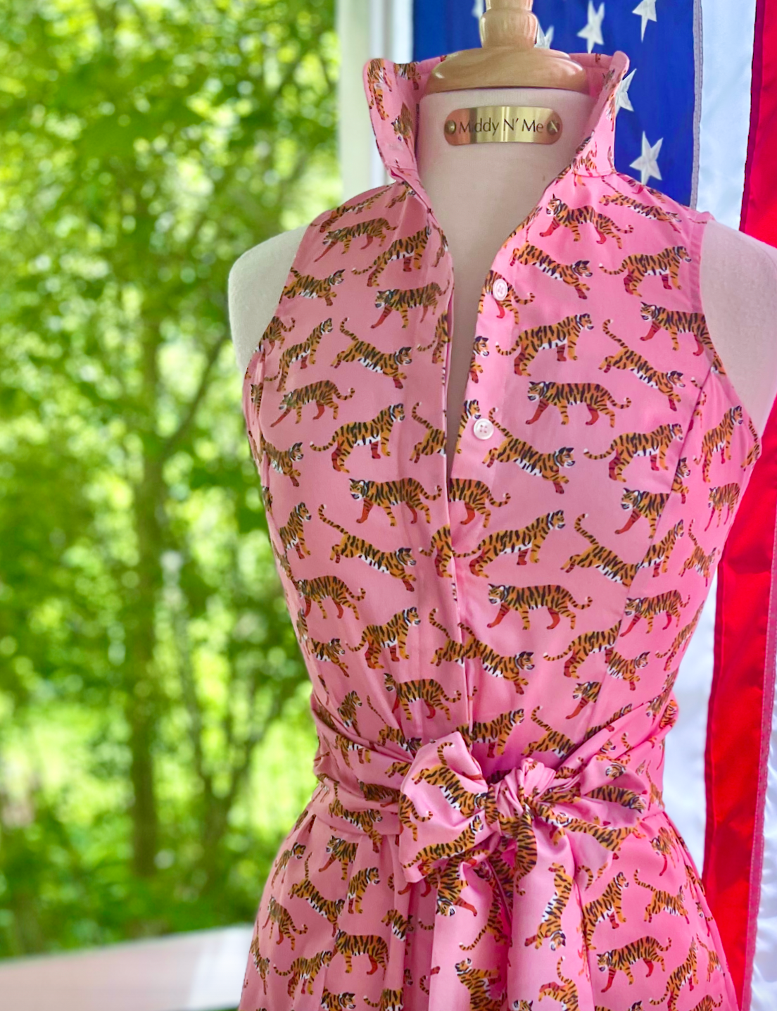 TIGER LOVE TUNIC IN ROSY