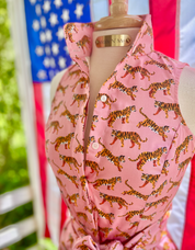 TIGER LOVE TUNIC IN ROSY
