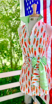 J'ADORE LES CAROTTES TUNIC WITH SASH🥕🥕🥕