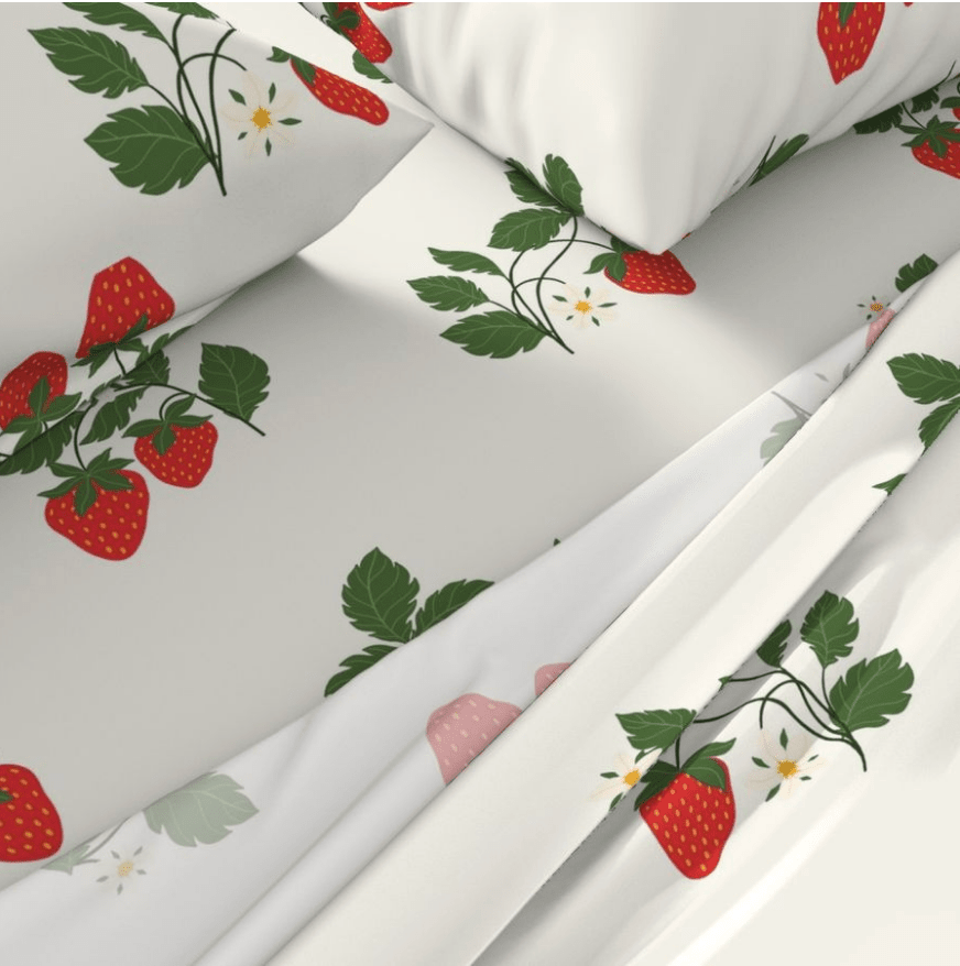 SWEET JANE DUVET IN STRAWBERRY