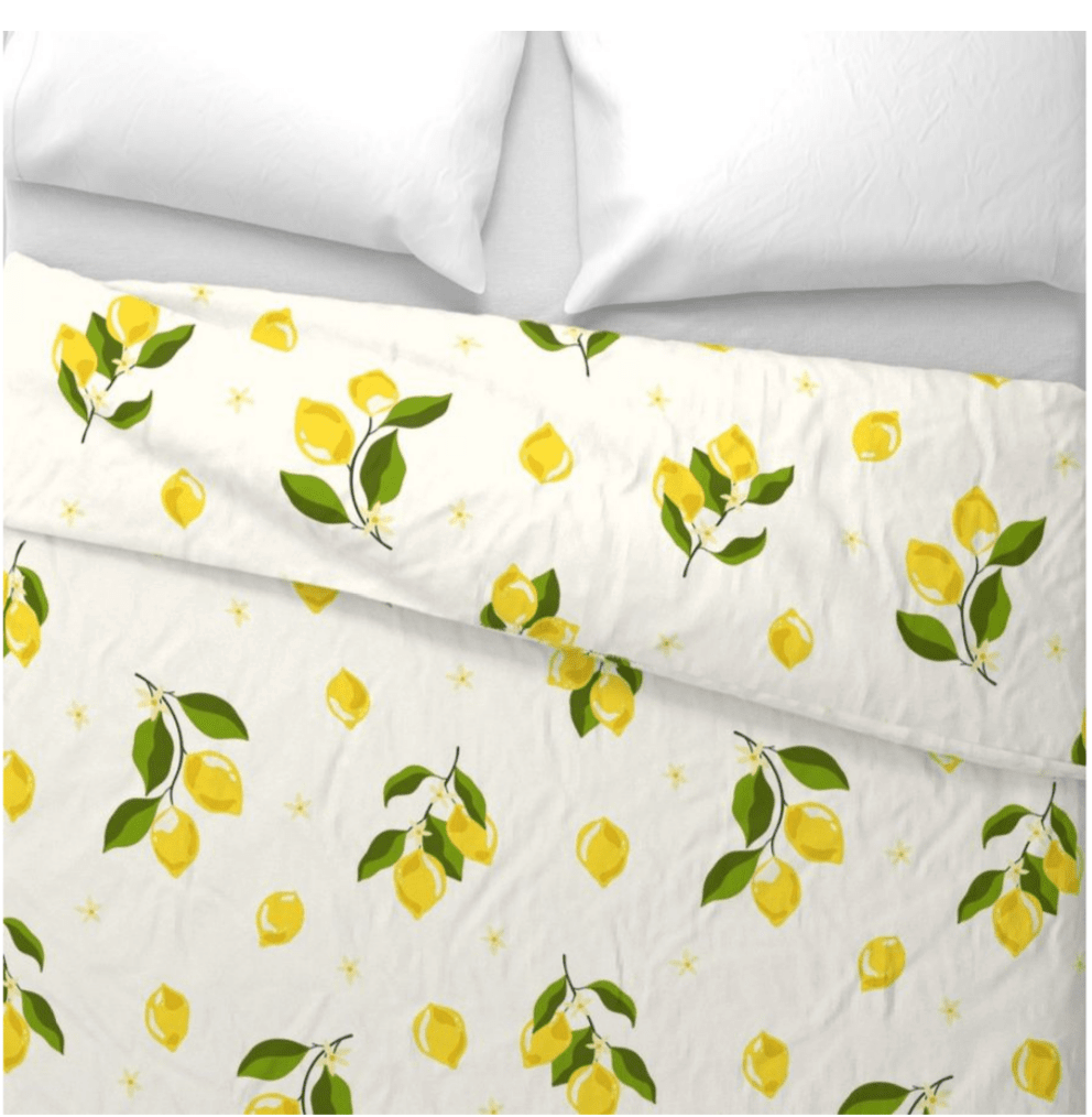 SWEET JANE DUVET IN LEMONY