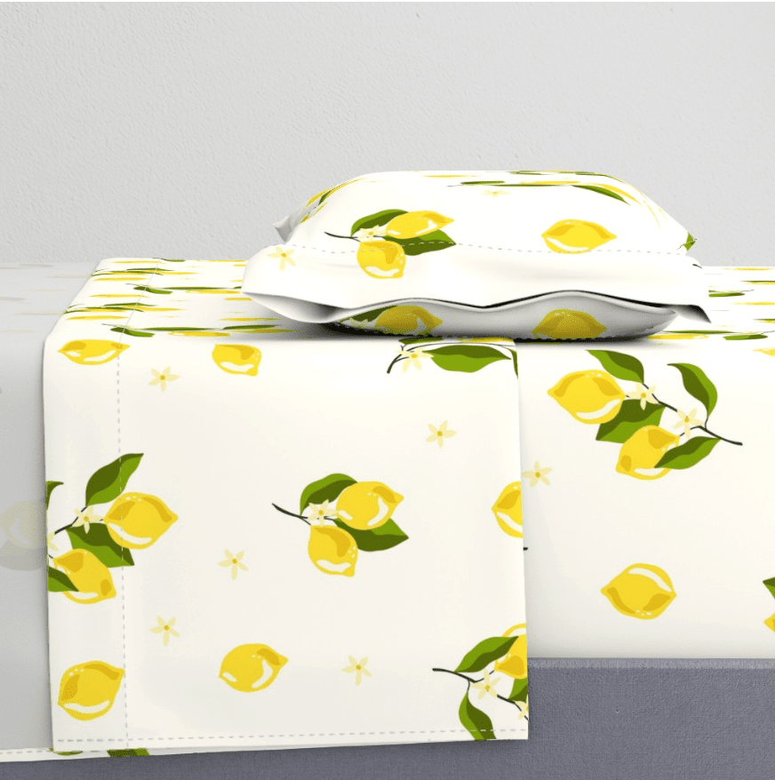 SWEET JANE DUVET IN LEMONY