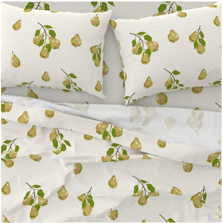 SWEET JANE DUVET IN PEAR