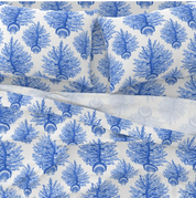 SEA BLOOMS DUVET IN BLUE
