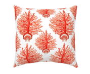 SEA BLOOMS DUVET IN ORANGE