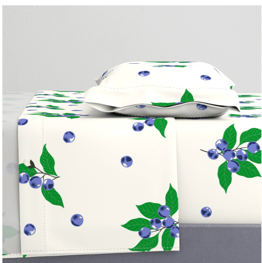 SWEET JANE DUVET IN BLUEBERRY