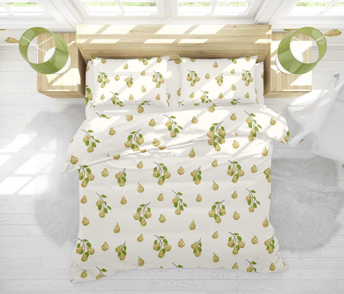 SWEET JANE DUVET IN PEAR