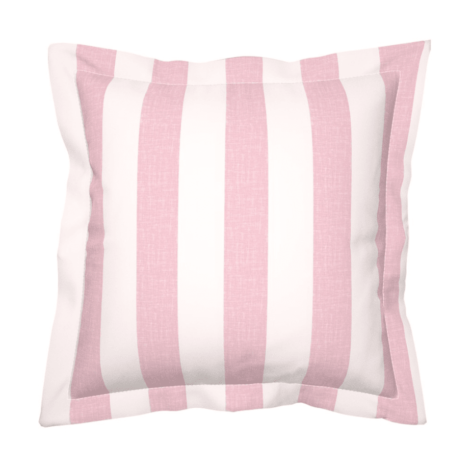 CABANA STRIPE DUVET IN PINK