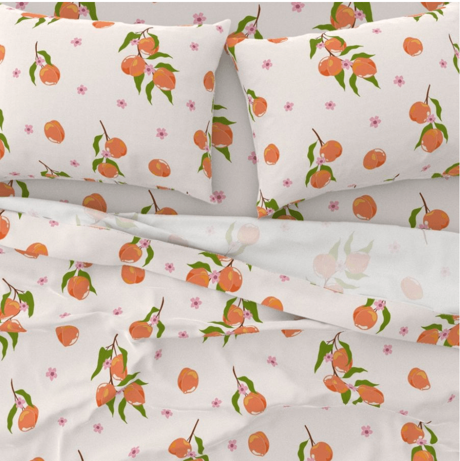 SWEET JANE DUVET IN ORANGE GROVE