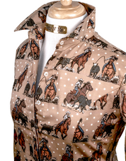 LUCILLE SHIRT IN GREIGE