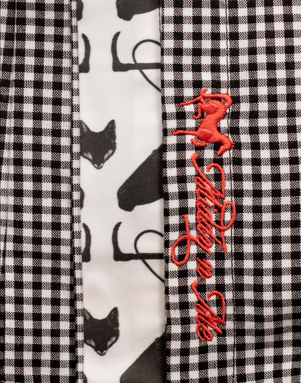 MILLBROOK SHIRT ON BLACK GINGHAM