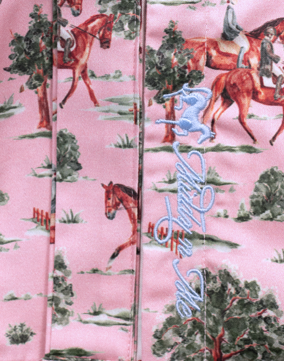 RIVER ROAD SHIRT IN ROSE