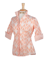 SEA ISLAND SHIRT IN JUST PEACHY