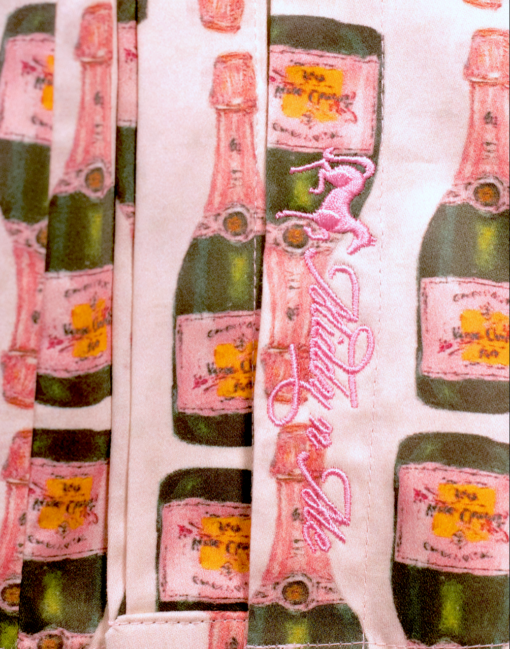 CHAMPAGNYA SHIRT WITH SASH
