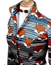 FOX LOVE SHIRT IN TEAL