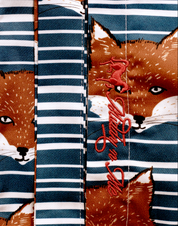 FOX LOVE SHIRT IN TEAL