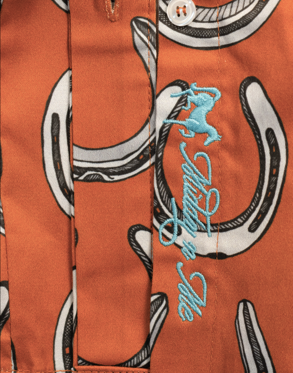 GIDDY UP SHIRT IN CINNAMON
