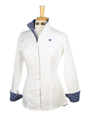 SWEET ANNIE SHIRT IN BLUEBERRY