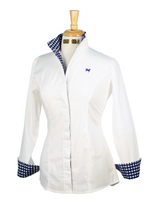 SWEET ANNIE SHIRT IN BLUEBERRY