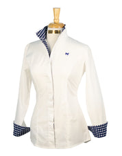 SWEET ANNIE SHIRT IN BLUEBERRY