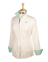 SWEET ANNIE SHIRT IN TURQUOISE